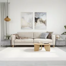   vidaXL 2 db betonszürke szerelt fa dohányzóasztal 50 x 46 x 35 cm