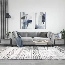   vidaXL 2 db szürke sonoma szerelt fa dohányzóasztal 50 x 46 x 35 cm