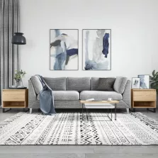   vidaXL 2 db sonoma tölgy szerelt fa dohányzóasztal 50x46x50 cm