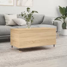   vidaXL sonoma tölgy színű szerelt fa dohányzóasztal 90x44,5x45 cm