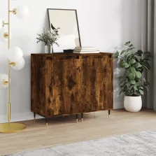   vidaXL 2 db sonoma tölgy színű szerelt fa tálalószekrény 40x35x70 cm