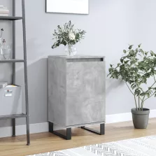   vidaXL betonszürke szerelt fa tálalószekrény 40 x 35 x 70 cm