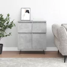   vidaXL betonszürke szerelt fa tálalószekrény 60 x 35 x 70 cm