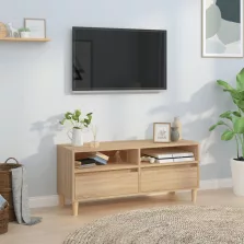   vidaXL sonoma tölgyszínű szerelt fa TV-szekrény 100x34,5x44,5 cm