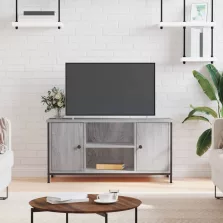   vidaXL szürke sonoma színű szerelt fa TV-szekrény 100x40x50 cm