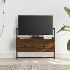   vidaXL barna tölgyszínű szerelt fa fali TV szekrény 60,5 x 30 x 51 cm