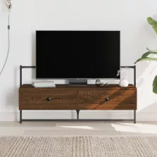   vidaXL barna tölgyszínű szerelt fa fali TV szekrény 100,5 x 30 x 51 cm