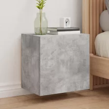   vidaXL 2 db betonszürke szerelt fa fali TV-szekrény 40,5 x 30 x 40 cm