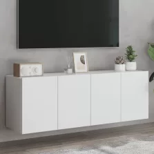   vidaXL 2 db fehér falra szerelhető TV-szekrény 60 x 30 x 41 cm