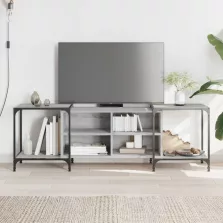   vidaXL szürke sonoma színű szerelt fa TV-szekrény 153 x 37 x 50 cm