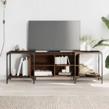   vidaXL barna tölgy színű szerelt fa TV-szekrény 153 x 37 x 50 cm