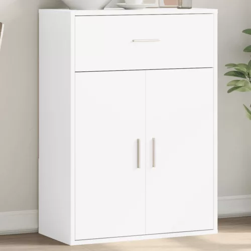 vidaXL fehér szerelt fa tálalószekrény 60 x 30 x 84 cm