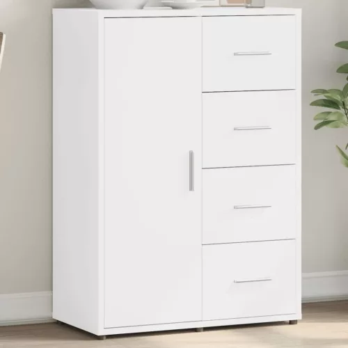 vidaXL fehér szerelt fa tálalószekrény 60 x 31 x 84 cm