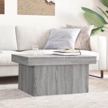   vidaXL szürke sonoma szerelt fa dohányzóasztal 100x55x40 cm