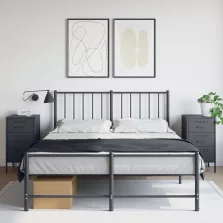   vidaXL 2 db antracitszürke acél éjjeliszekrény 36 x 39 x 68 cm