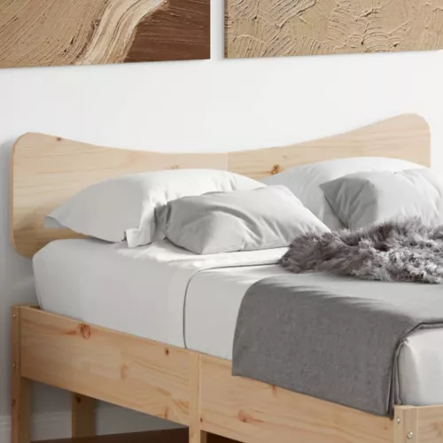 vidaXL tömör fenyőfa fejtámla 135 cm