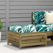   vidaXL impregnált fenyőfa kerti lábtartó 62 x 63,5 x 32 cm
