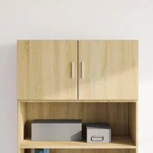   vidaXL sonoma tölgy színű szerelt fa faliszekrény 80 x 42,5 x 40 cm