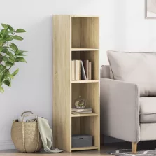   vidaXL sonoma tölgy színű szerelt fa magasszekrény 30 x 41 x 124 cm