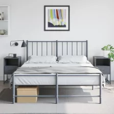   vidaXL 2 db antracitszürke acél éjjeliszekrény 36x39x60,5 cm