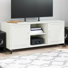 vidaXL fehér acél TV-szekrény 100,5 x 39 x 43,5 cm