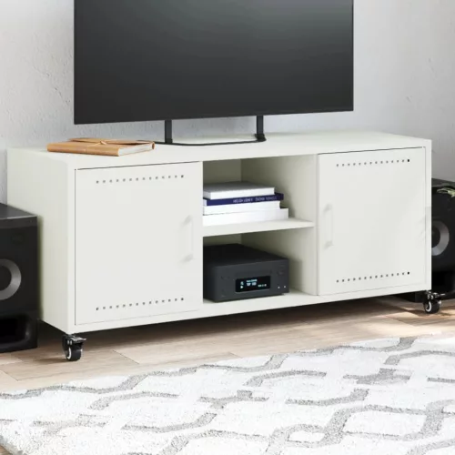 vidaXL fehér acél TV-szekrény 100,5 x 39 x 43,5 cm