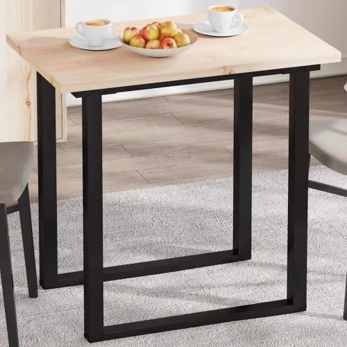 vidaXL tömör fenyőfa téglalap alakú asztallap 80 x 50 x 2,5 cm