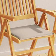   vidaXL 4 db topszínű négyzet alakú kerti ülőpárna 45 x 45 x 2 cm
