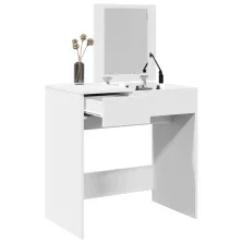   vidaXL fehér fésülködőasztal tükörrel 73 x 46,5 x 120 cm