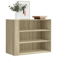   vidaXL sonoma tölgy színű szerelt fa faliszekrény 75 x 35 x 60 cm