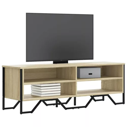 vidaXL sonoma tölgy színű szerelt fa TV-szekrény 122 x 34 x 41 cm