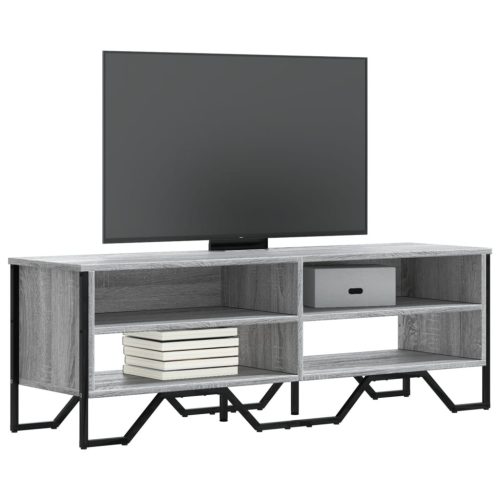 vidaXL szürke sonoma színű szerelt fa TV-szekrény 122 x 34 x 41 cm