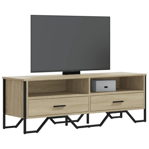 vidaXL sonoma tölgy színű szerelt fa TV-szekrény 122 x 34 x 41 cm