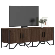   vidaXL barna tölgy színű szerelt fa TV-szekrény 122 x 34 x 41 cm