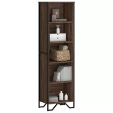   vidaXL barna tölgy színű szerelt fa könyvszekrény 50 x 31 x 169 cm
