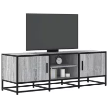   vidaXL szürke sonoma színű szerelt fa és fém TV-szekrény 120x35x41 cm