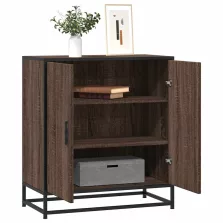   vidaXL barna tölgy színű szerelt fa tálalószekrény 68 x 35 x 76 cm