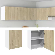   vidaXL “Lyon” sonoma tölgy szerelt fa fali szekrény 50 x 31 x 60 cm