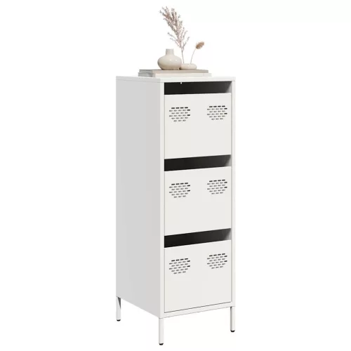 vidaXL fehér acél magasszekrény 39 x 35 x 103,5 cm