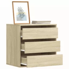   vidaXL sonoma tölgy színű szerelt fa fiókos sarokszekrény 60x41x58 cm