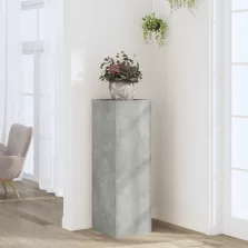   vidaXL betonszürke szerelt fa növényállvány 33 x 33 x 100 cm