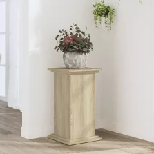   vidaXL sonoma tölgy színű szerelt fa növényállvány 33 x 33 x 60 cm