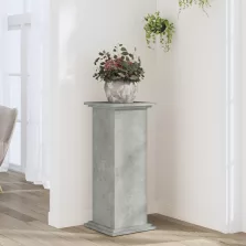   vidaXL betonszürke szerelt fa növényállvány 33 x 33 x 80 cm