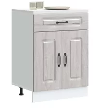 vidaXL konyhai alapszekrény Kalmar szürke sonoma szekrény