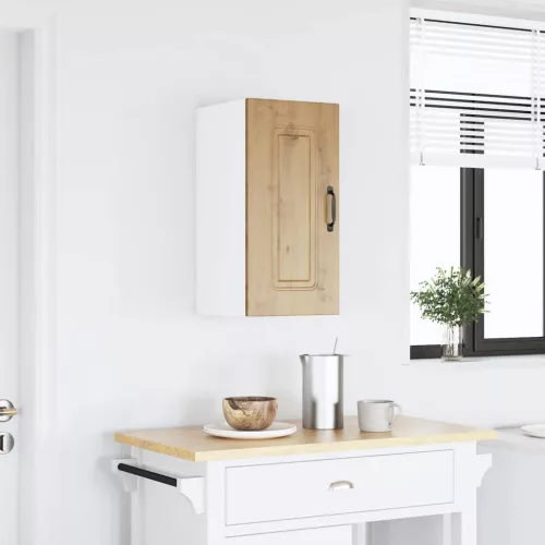 vidaXL konyhai fali szekrény Kalmar kézműves tölgy műszaki fa