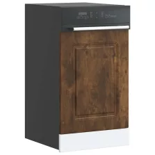   vidaXL mosogatógép panel Kalmar füstölt tölgy 45x1,5x67 cm