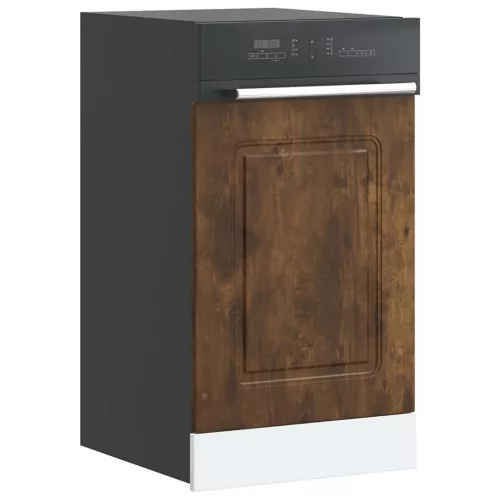 vidaXL mosogatógép panel Kalmar füstölt tölgy 45x1,5x67 cm