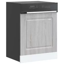   vidaXL mosogatógép panel Kalmar szürke sonoma 60x1,5x67 cm gépi fa