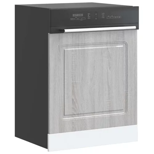vidaXL mosogatógép panel Kalmar szürke sonoma 60x1,5x67 cm gépi fa