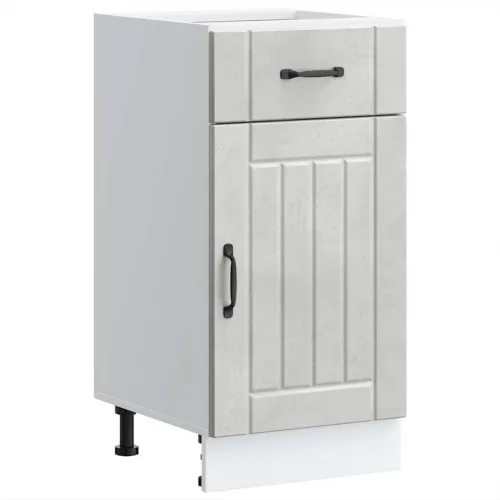 vidaXL Konyhai alsó szekrény Lucca betonszürke szerelt fa